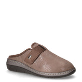 Dasa ciabatta in tessuto effetto melange taupe | Boscaini Scarpe