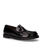Mocassino in pelle nero | Boscaini Scarpe