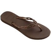 Flash sweet ciabatta infradito dark brown | Boscaini Scarpe