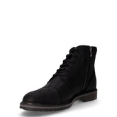 Aldwin 2 stivaletto stringato in pelle con zip nero | Boscaini Scarpe