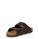 Ciabatta in pelle moro ingrassato | Boscaini Scarpe