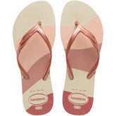 Fantasia ciabatta infradito rose gold | Boscaini Scarpe