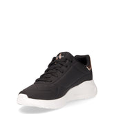Uno Lite Shimmer Along sneaker in ecopelle nero | Boscaini Scarpe