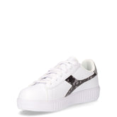 Game Step Moon sneaker ragazza in ecopelle bianco | Boscaini Scarpe