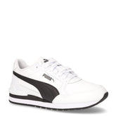 St Runner v4 sneaker in ecopelle ragazzo bianco nero - Sneakers Bambino | Boscaini Scarpe