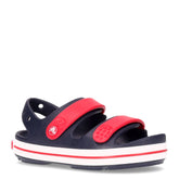 Crocband Cruiser sandalo di gomma bambino navy red | Boscaini Scarpe