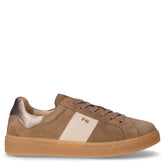 Sneaker in pelle scamosciata fango | Boscaini Scarpe
