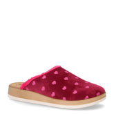 Ciabatta in tessuto bordeaux fuxia - Ciabatte Donna | Boscaini Scarpe