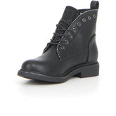 Stivaletto stringato black | Boscaini Scarpe