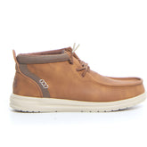 Wally Mid polacchino in ecopelle cognac | Boscaini Scarpe
