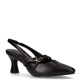 Slingback con tacco nero | Boscaini Scarpe