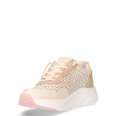 Sneaker in ecopelle crema | Boscaini Scarpe