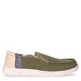 Mocassino sportivo in tessuto militare | Boscaini Scarpe