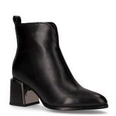 Tronchetto a punta in ecopelle nero | Boscaini Scarpe