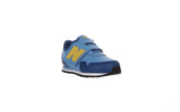 Sneakers in ecopelle blue giallo | Boscaini Scarpe