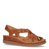 Sandalo con zeppa brandy | Boscaini Scarpe