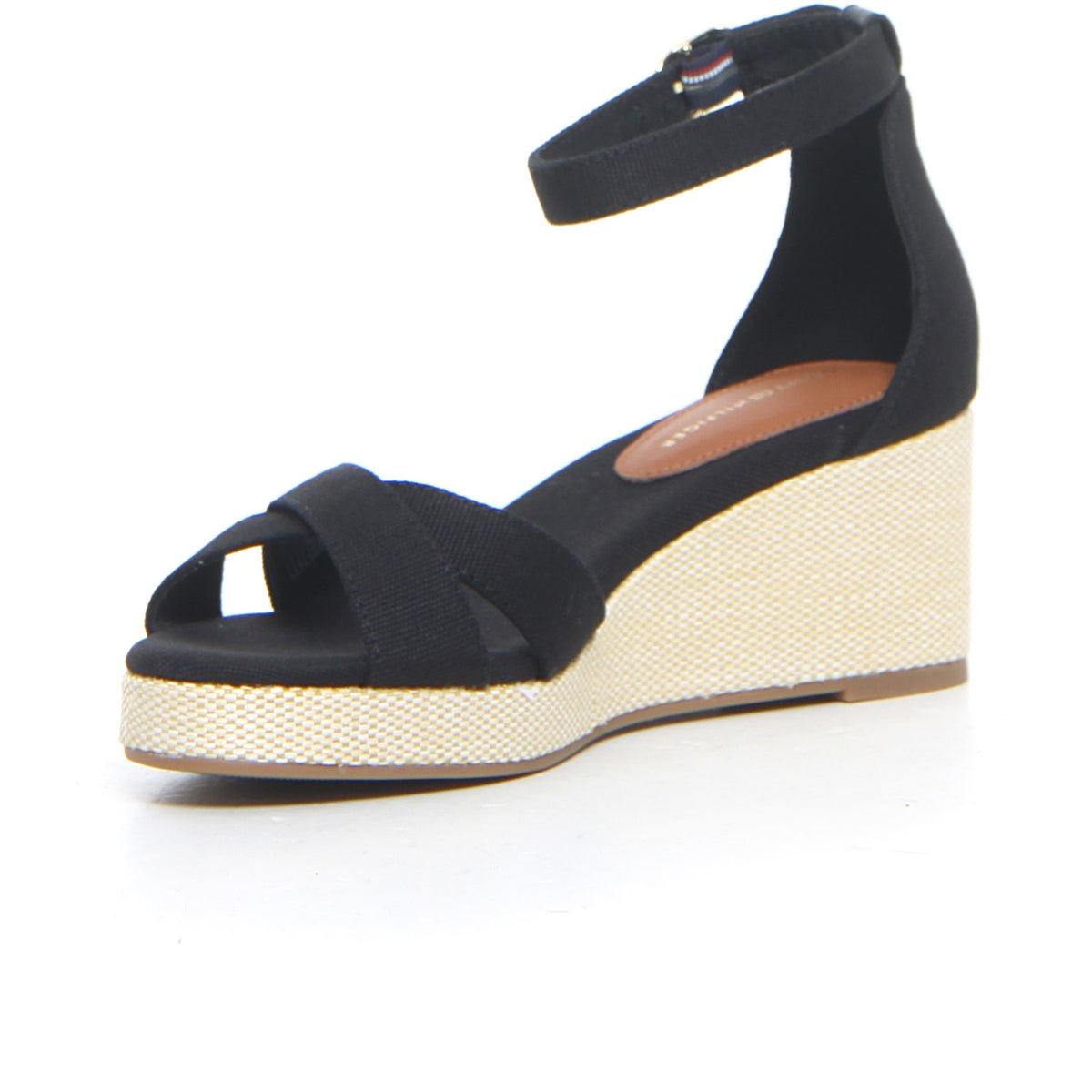 SANDALI CON ZEPPA INTRECCIATA - ORO - CVG Gold