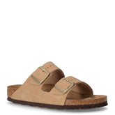 Arizona ciabatta in pelle sabbia | Boscaini Scarpe