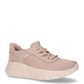 Bobs B Flex Hi Linear Force sneaker slip on in tessuto taupe | Boscaini Scarpe