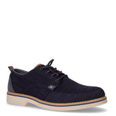 Stringata sportiva in tessuto navy | Boscaini Scarpe