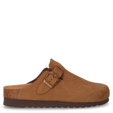 Hola ciabatta in pelle taupe | Boscaini Scarpe