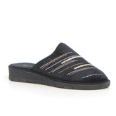 Ciabatta in tessuto onice - Ciabatte Donna | Boscaini Scarpe