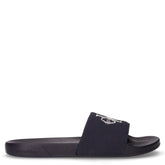 Ciabatta in tessuto blu | Boscaini Scarpe