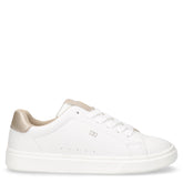 Sneaker in ecopelle bambina bianco platino | Boscaini Scarpe