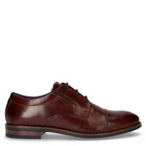 Stringata in pelle cognac | Boscaini Scarpe