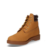 6 in basic stivaletto stringato in pelle grano | Boscaini Scarpe