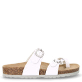 Ciabatta infradito in ecopelle bianco | Boscaini Scarpe