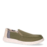 Mocassino sportivo in tessuto militare | Boscaini Scarpe