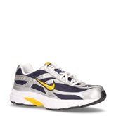 Initiator sneaker in ecopelle e tessuto blu argento | Boscaini Scarpe