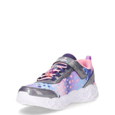 Infinite Heart Lights Heart Jewels sneaker con luci bambina in tessuto navy rosa | Boscaini Scarpe