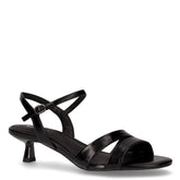 Sandalo in ecopelle con tacco nero - Sandali Con Tacco Donna | Boscaini Scarpe