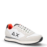 Tom Fluo sneaker in tessuto e pelle bianco | Boscaini Scarpe
