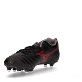 Monarcida Neo III Select scarpa da calcio in ecopelle nero rosso | Boscaini Scarpe