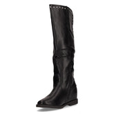 Stivale con zeppa interna nero | Boscaini Scarpe