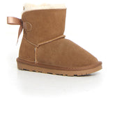Stivaletto invernale con fiocco brown - Stivaletti Bambina | Boscaini Scarpe