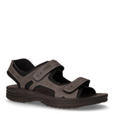 Sandalo sportivo in ecopelle grigio | Boscaini Scarpe