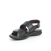 Sandalo nero | Boscaini Scarpe