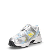 530 sneaker in ecopelle e tessuto ragazza argento | Boscaini Scarpe