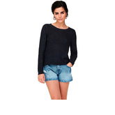 GEENA PULLOVER black - Maglieria Donna | Boscaini Scarpe