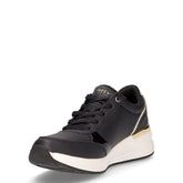 Billion 2 high end sneaker con zip laterale in ecopelle nero | Boscaini Scarpe