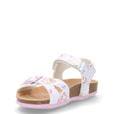 Adriel sandalo in ecopelle bambina cristallo rosa | Boscaini Scarpe