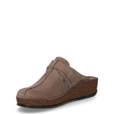 Ciabatta in pelle con zeppa topo | Boscaini Scarpe