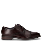 Stringata in pelle marrone scuro | Boscaini Scarpe