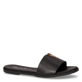 Ciabatta in pelle nero | Boscaini Scarpe