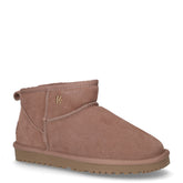 Stivaletto caldo in tessuto taupe | Boscaini Scarpe