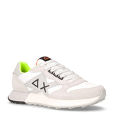 Jaki 2.0 sneaker in pelle e tessuto bianco grigio - SUN68 UOMO | Boscaini Scarpe